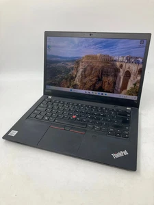 Lenovo ThinkPad T14 14" Screen i5 10th Gen 8GB RAM 256GB SSD Win 11 - Picture 1 of 7