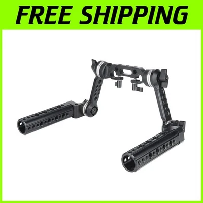 Professional Rosette Handle Kit - Adjustable for 15mm DSLR Shoulder Rigs - Image 1 of 4