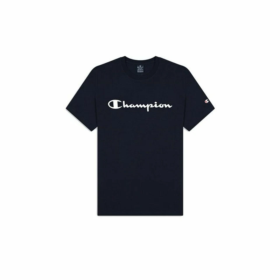 Camiseta de Manga Corta Hombre Champion Crewneck Azul - Imagen 1 de 4