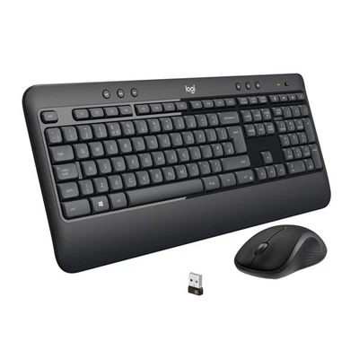 Logitech MK540 Advanced Wireless Keyboard and Mouse Combo for Windows, QWERTY Sp - Image 1 of 4