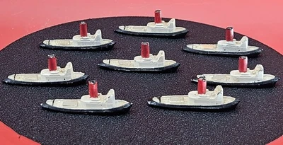 Mini remolcadores Triang vintage 1/1250 lote de 8 Foto 1 de 4