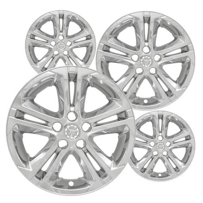 Impostor Chrome Wheel Skins 16 Inch Rims Set of 4 for 2016-2018 Chevy Cruze LT - Image 1 of 2