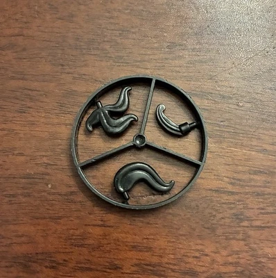 LEGO Parte 4502 Castillo Minifigura Pluma Negra Rueda Pluma 3 En Sprue Totalmente Nuevo Foto 1 de 2