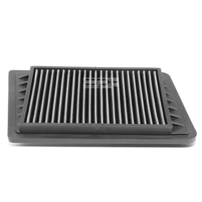 Fit Jeep Liberty Wrangler Silver Reusable/Washable Drop In Air Filter Panel - Image 1 of 4