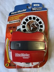 View Master 3D Classic Viewer Endangered Species Discovery Channel 2 Reels New - Picture 1 of 2