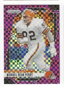2024 Panini Prizm /49 MICHAEL DEAN PERRY Purple Power SN #d 9/49 card #71 Browns - Picture 1 of 2