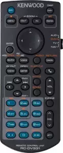 Kenwood KVT526DVD KVT-526DVD KVT DVD Telecomando KNA-RCDV331 nuovissimo - Foto 1 di 1