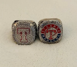 TEXAS RANGERS American League Championship RING Set, 🇺🇸 SHIP - Picture 1 of 3