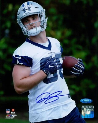 Dalton Schultz Dallas Cowboys Signed 8x10 Matte Photo TRISTAR Authenticated - Image 1 of 2