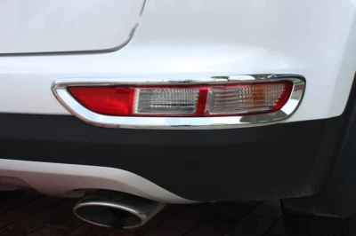 ABS Chrome Rear Fog Lamp Light Trim Cover Garnish For Kia Sportage 2017-2019 - image 1 of 4
