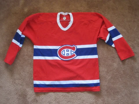 MASKA NHL HOCKEY REPLICA JERSEY SWEATER #30 MONTREAL CANADIENS Cover