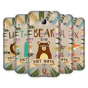 HEAD CASE SPIRIT ANIMAL ILLUSTRATIONS GEL CASE & WALLPAPER FOR SAMSUNG PHONES 3 - Picture 1 of 17