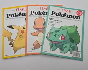 Tiempo 25 Años De Pokemon En América Edición Especial. Revistas, Pikachu, Char. & Bombilla - Imagen 1 de 14