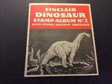 Vintage SINCLAIR OIL Dinosaur Stamp 1938 ALBUM Complete with 24 stamps