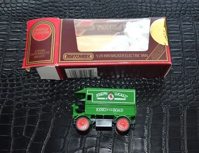 Matchbox 1919 Walker Joseph Lucas Ltd King Of The Road Y-29 - NUEVO STOCK ANTIGUO - UK Foto 1 de 4