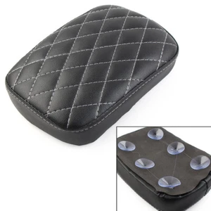 Soziuspolster Beifahrersitz hinten 6 Saugnapf mit Rautenmuster für Harley Dyna - Bild 1 von 9