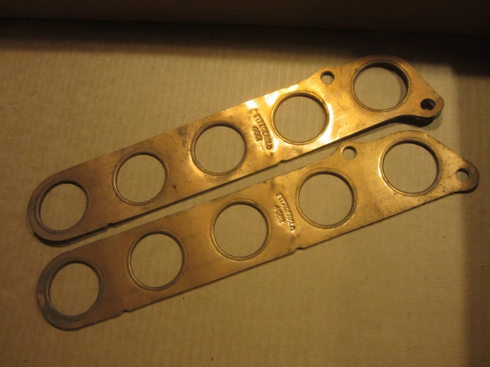 Juntas colector Marquette 1929-1930 Fitzgerald cobre amianto Foto 1 de 2