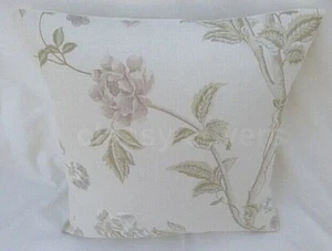 Laura Ashley Designer Cushion Cover "SUMMER PALACE" Ivory/Taupe Various Sizes - Picture 1 of 1