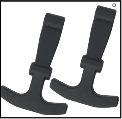 BRANDED Yeti Cooler T Latches Lid Hard Durable Rubber Non Slip Replacement Parts 2 Pack