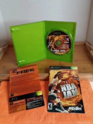 NBA JAM (Microsoft Xbox, 2003) Complete. Tested. W/ Registration Card 🔥 - Image 1 of 4