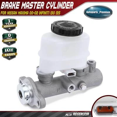 Brake Master Cylinder w/ Reservoir for Nissan Maxima 2000-2002 INFINITI I30 I35 - Image 1 of 4