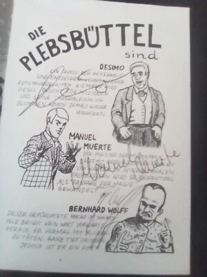 DESIMO - Manuel Muerte - Bernhard Wolff -Magier und Comedians Originalautogramme - Bild 1 von 3