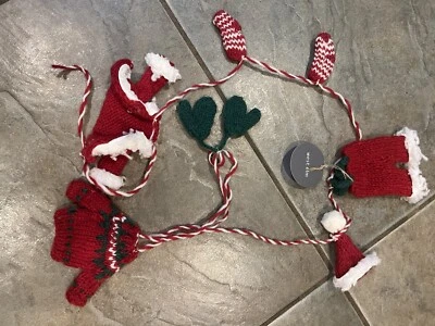 West Elm Kids Santa's Clothes Garland New w tag  60"l - Image 1 of 2