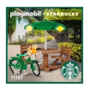 PLAYMOBIL X STARBUCKS Korea Limited Edition Furniture Set Figure 71787 Buddy - Picture 1 of 3
