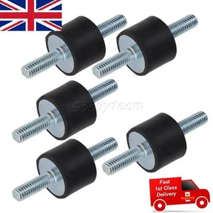 5 TLG M6 Gummi Doppel Enden Schraube Anti Vibration Montierung Silentblock Für - Bild 1 von 1