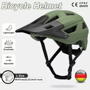 Bicycle helmet bike helmet MTB men women bicycle bike helmet protective helmet with visor DHL - Picture 1 of 14