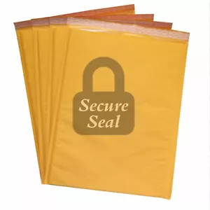 Pick Quantity 1 - 1,200 Mailers 7.25x12" Kraft Bubble Self Sealing Envelope #1 - Picture 1 of 3