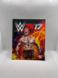 WWE 2K17 Sony PlayStation 4 PS4 OEM Instruction Manual ONLY NO GAME BUY 3 GET 1 - Picture 1 of 2