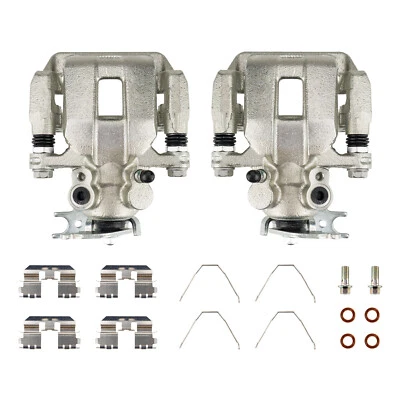 Pinzas de freno de disco traseras con soporte para Acura CL TL Honda Element 2001-2008 Foto 1 de 4