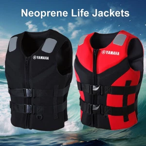 Neoprene Life Vest Jet Ski Surfing Swim Wakeboard Fishing Buoyancy Life Jackets - Picture 1 of 16