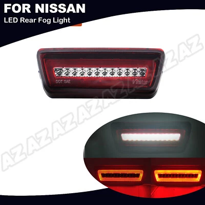 LED Rear Fog Lamp Reversing /Brake Light 3-in-1 For Nissan X-trail Rogue Murano Foto 1 de 4