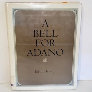 Vintage 1944 A Bell For Adano by John Hersey Hardcover Large Print Edition - Picture 1 of 11