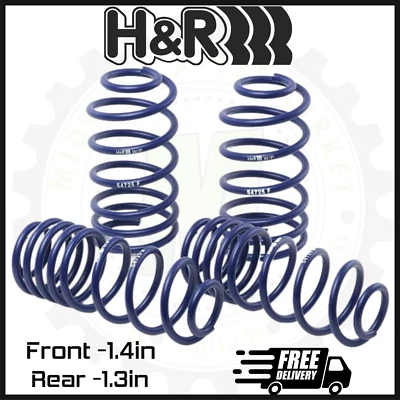 Muelles reductores deportivos delanteros y traseros H&R | Se adapta a Lexus IS250 2006-2013 AWD Foto 1 de 2