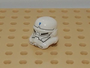 Lego Minifigura Pieza Cabeza Star Wars Fuerzas Especiales Comandante Casco #12 - Imagen 1 de 1