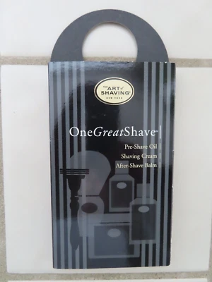 The Art of Shaving Pre-Shave Oil, Shaving Cream, After-Shave Balm Sample Kit - Image 1 of 4
