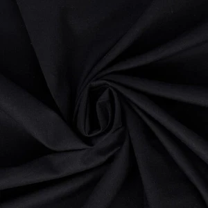 Muslin Fabric/Textile - Medium Weight - 100% Black Cotton (60in Wide) - Picture 1 of 11