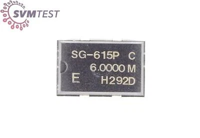 Oscilador de cristal de alta frecuencia Epson SG-615P Foto 1 de 2