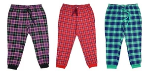 Jenni Intimates Cotton Flannel Plaid Drawstring Waist Women's Pajama Pants NWT - Picture 1 of 7