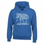 Autism Awareness Elephant Hoodies Unique Strong Blessed Fun Sweatshirts