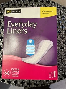 DH Health Everyday Pantiliners - Extra Long 68 Count - Picture 1 of 6