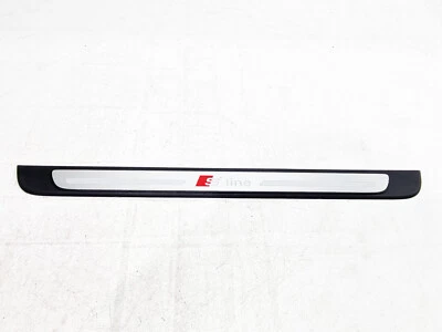 AUDI A3 8V S-LINE DOOR SILL STEP COVER FRONT LEFT PASSENGER SIDE 8V4853491A 2013 - Image 1 of 4