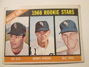 1966 Topps Baseball Hi #529 Chicago White Sox Rookie Stars Vg - Picture 1 of 1