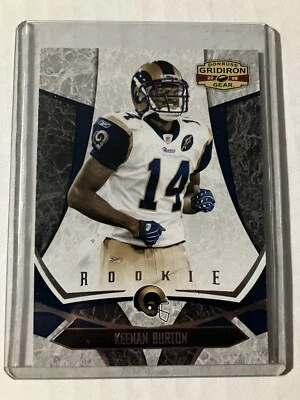 2008 Donruss Gridiron Gear Rookie /999 Keenan Burton #153 Rookie RC - Image 1 of 2