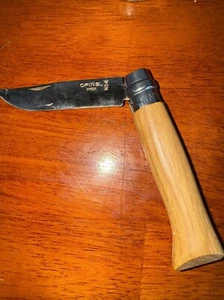 Opinel No. 8 INOX Stainless Steel Knife, OAK Wood Handle, France -review Photos - Picture 1 of 5