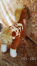 10" Douglas Pony Horse Foal Plush Stuffed Animal Brown White Spots