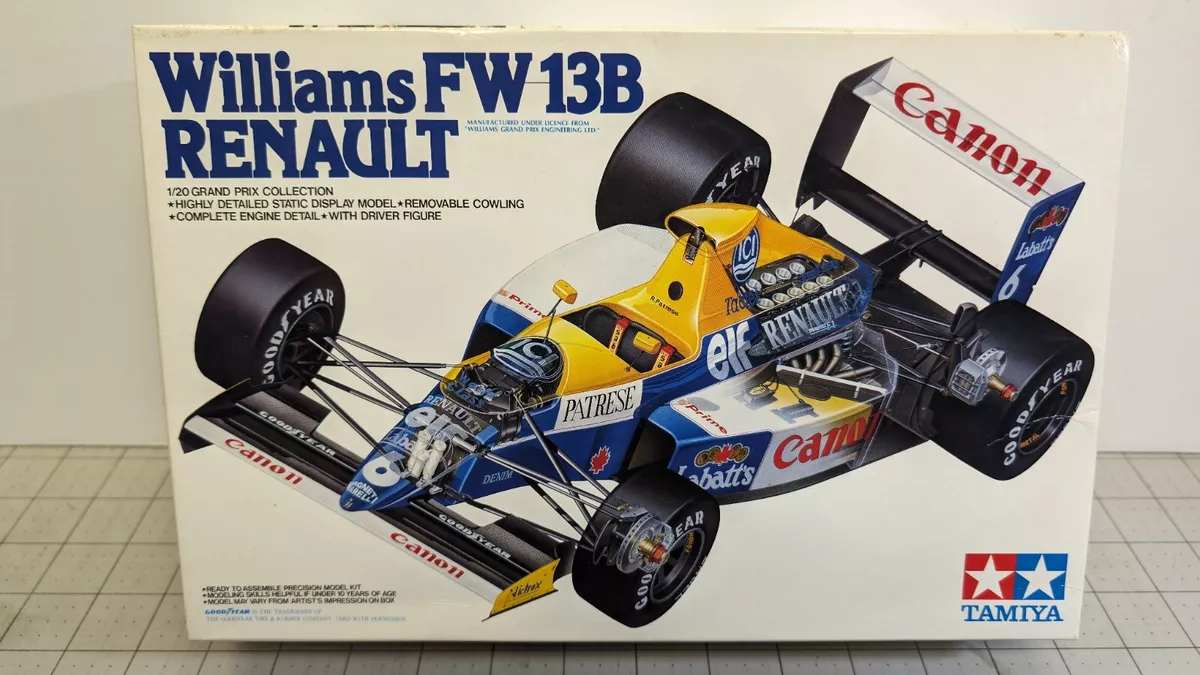 Tamiya Williams In 1/12 Scale Sports Car Toy Models & Kits for